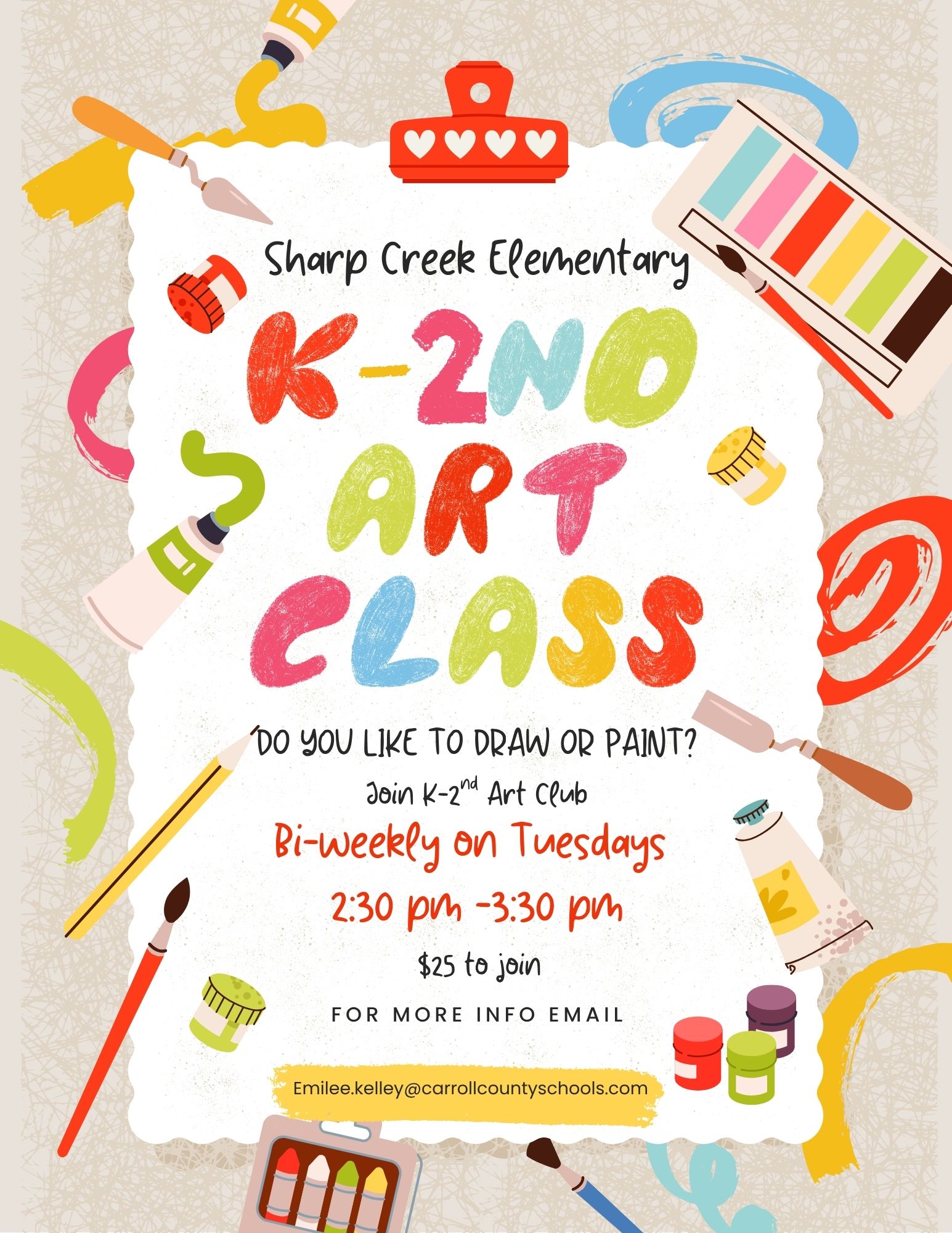 Art Club K-2
