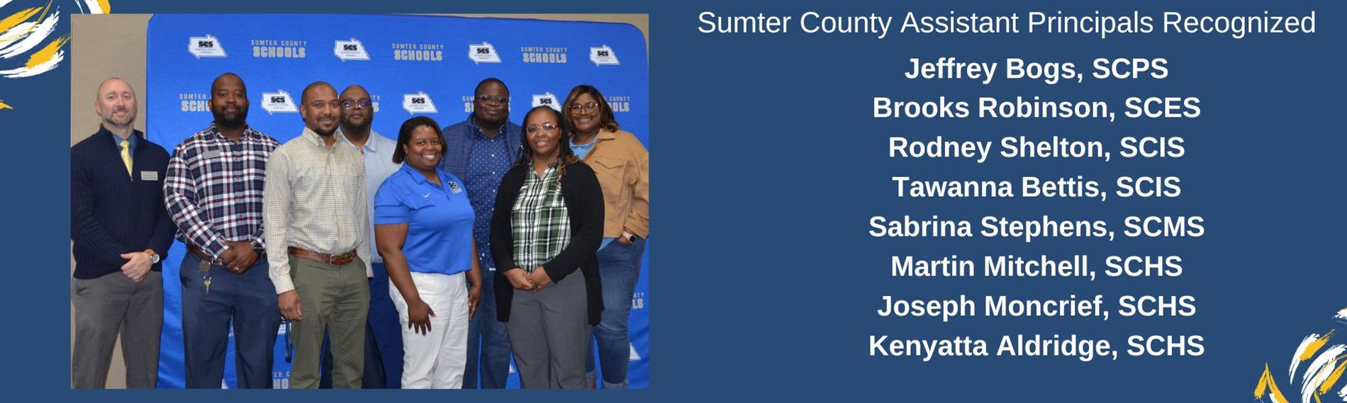 Sumter County Assistant Principals Recognized