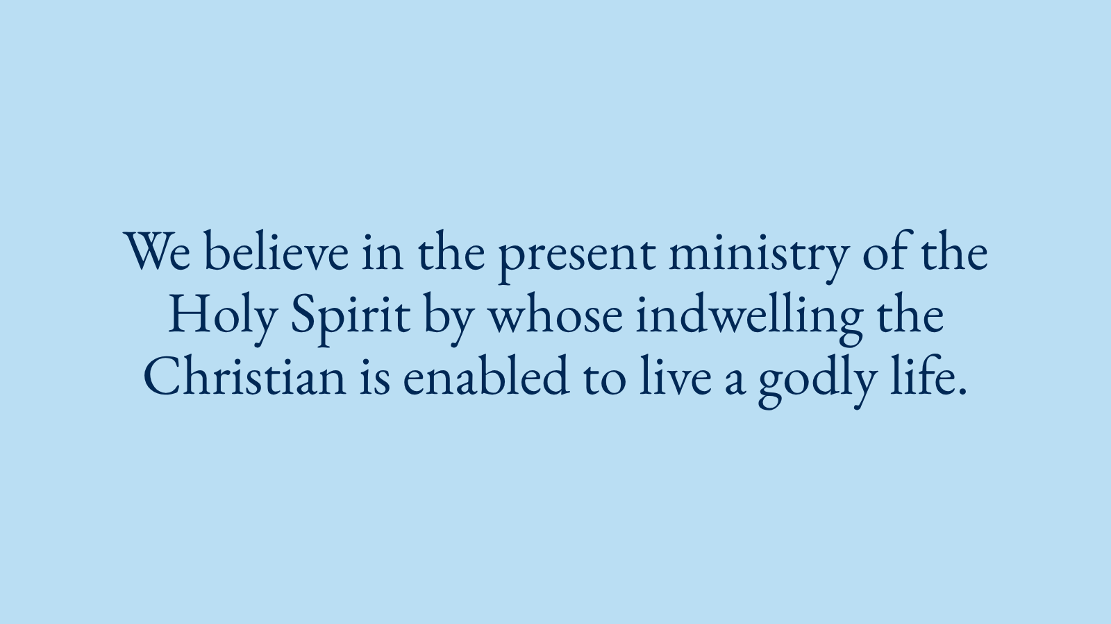 Statement of Faith