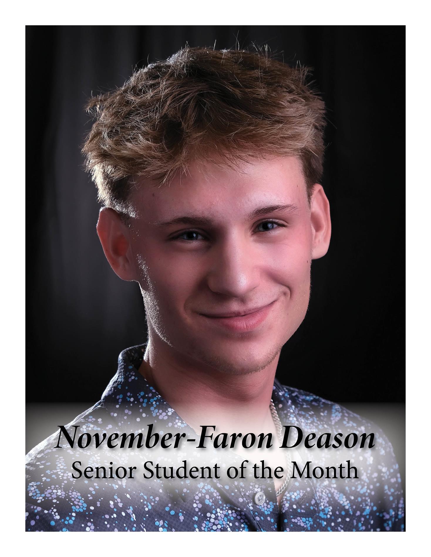November Student of the Month