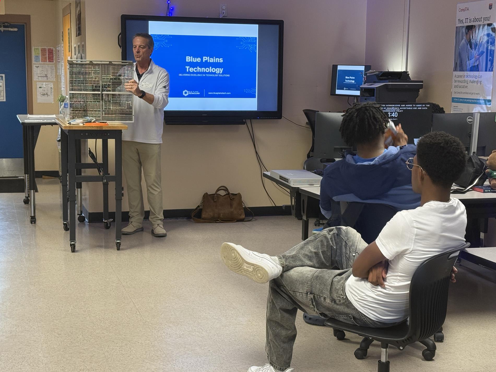 Blue Plains Technology Visit