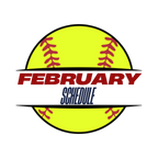Softball February Schedule