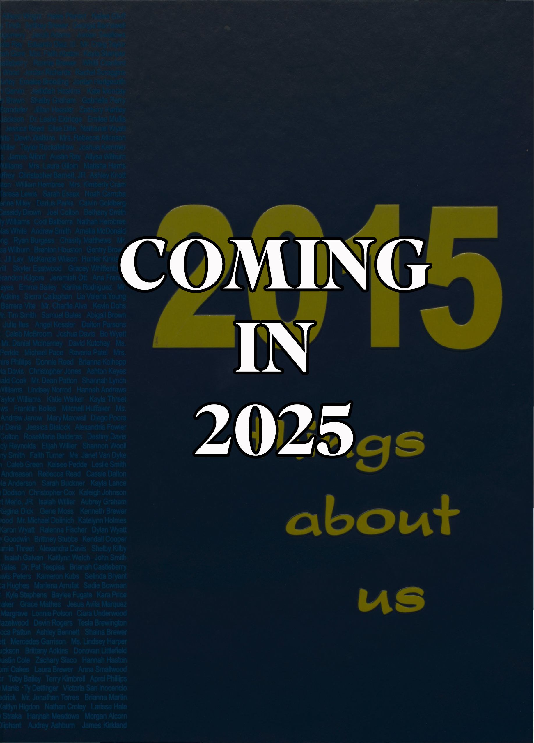 Future Release - 2015 Cumberland County High School Yearbook