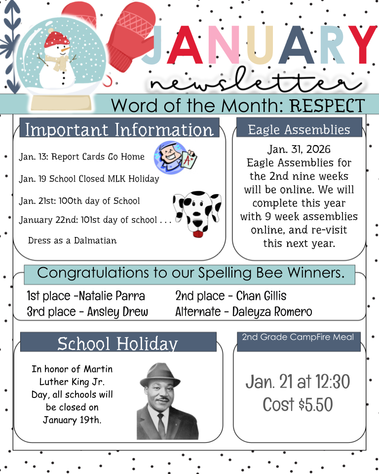 January Newsletter