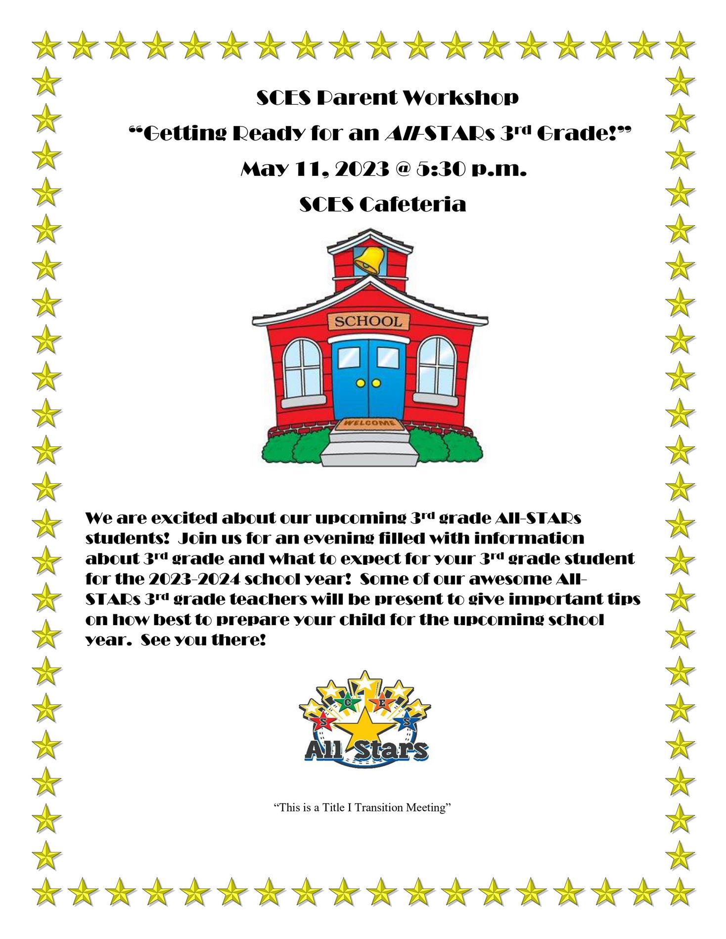 May Parent Meeting 