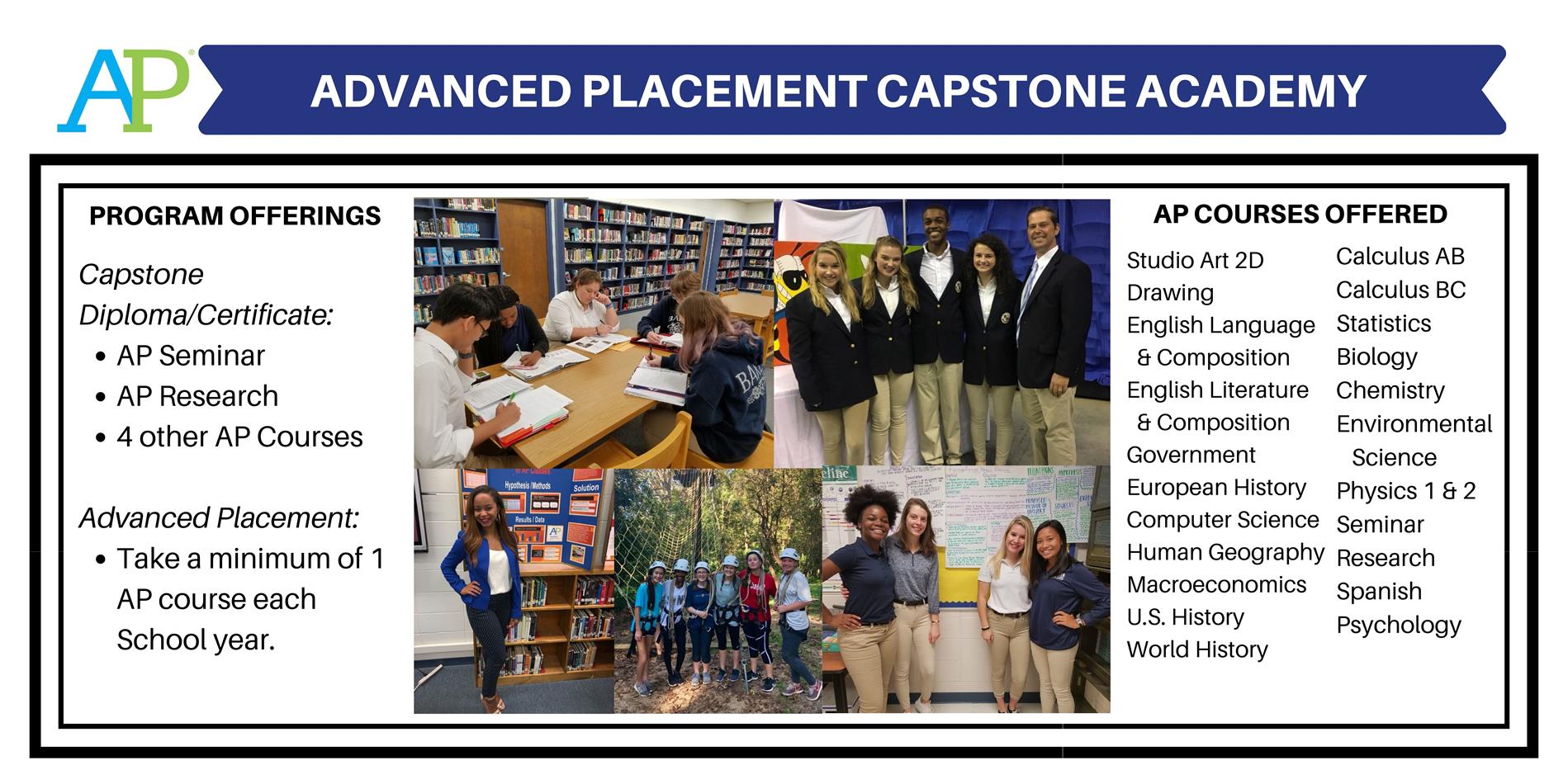 Baker High School Advanced Placement Capstone Academy