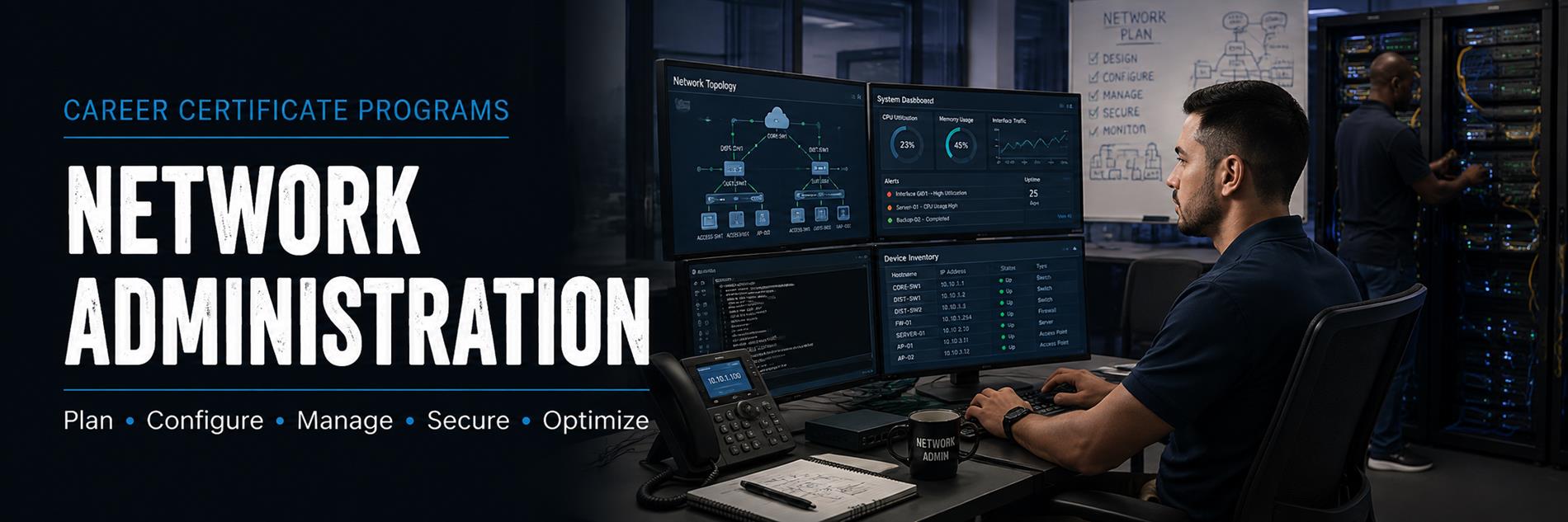 Banner for Network Admin