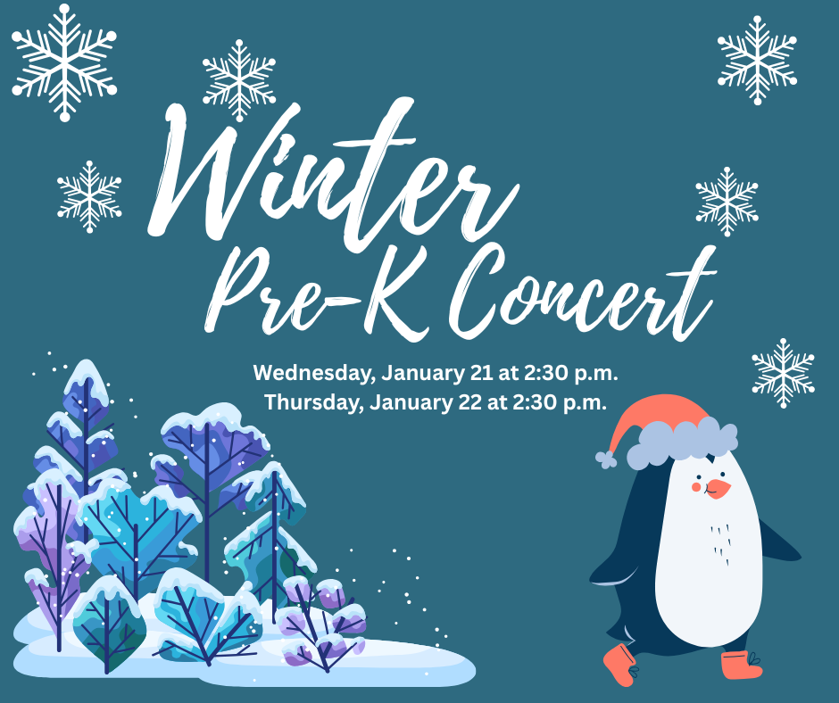 pre k winter conert