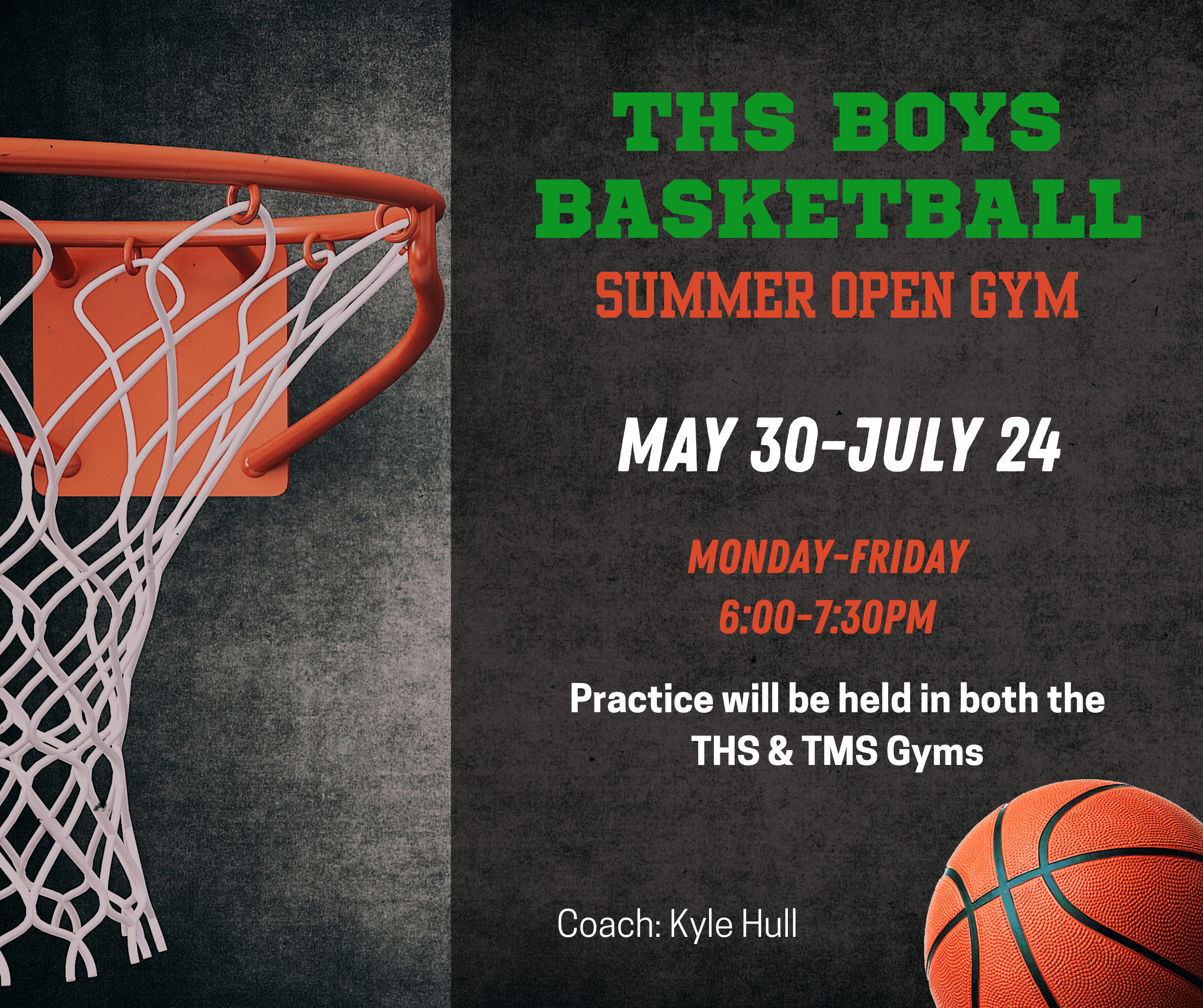 THS Boys Basketball-Summer