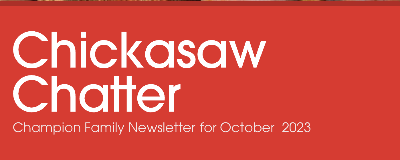 Chickasaw Chatter October 2023