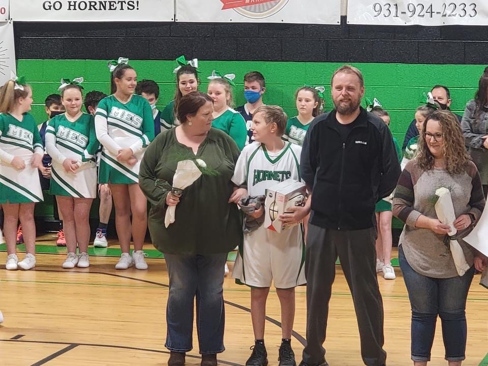 8th Grade Night for our Wonderful Student Athletes in Basketball