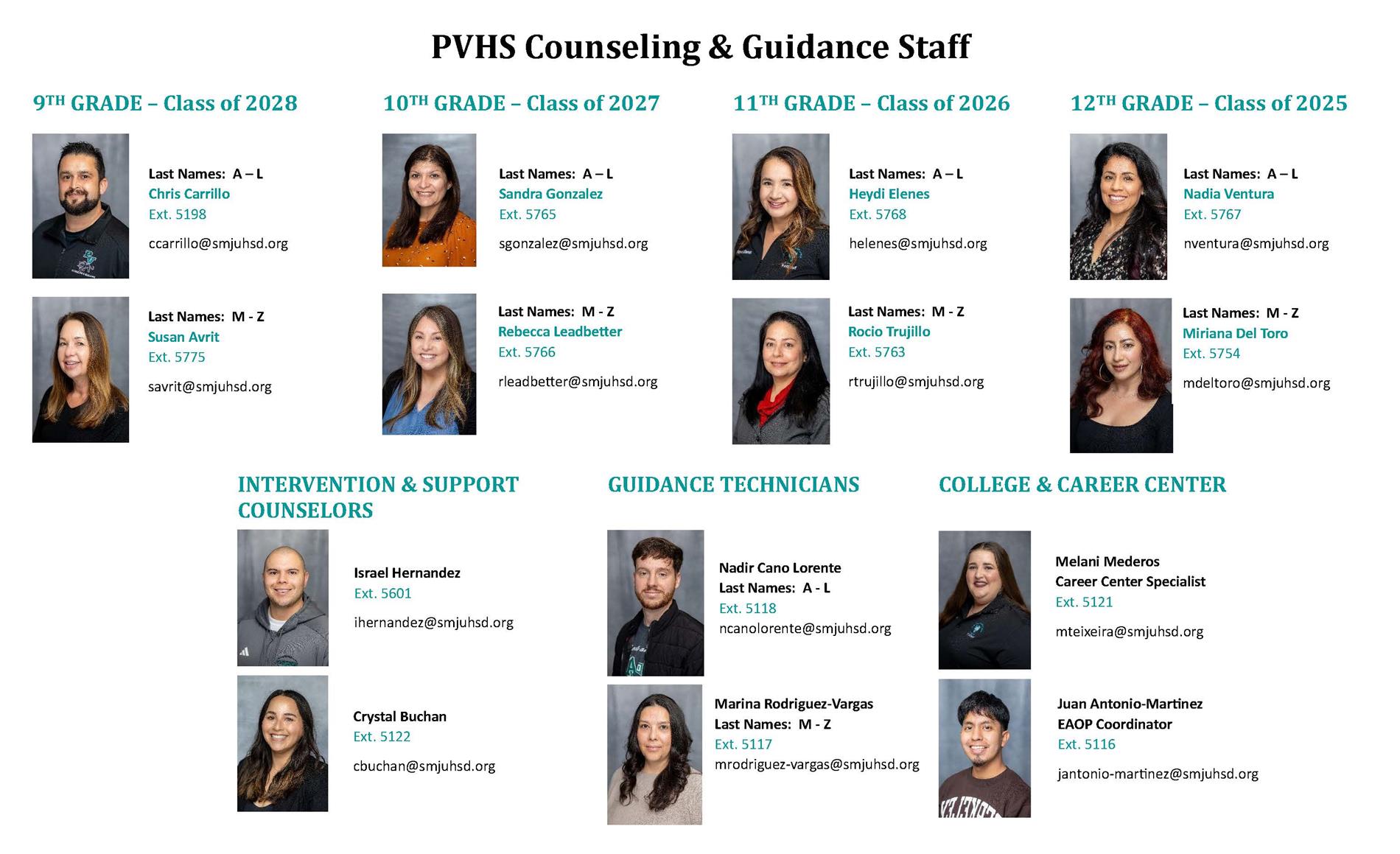 Counseling Team