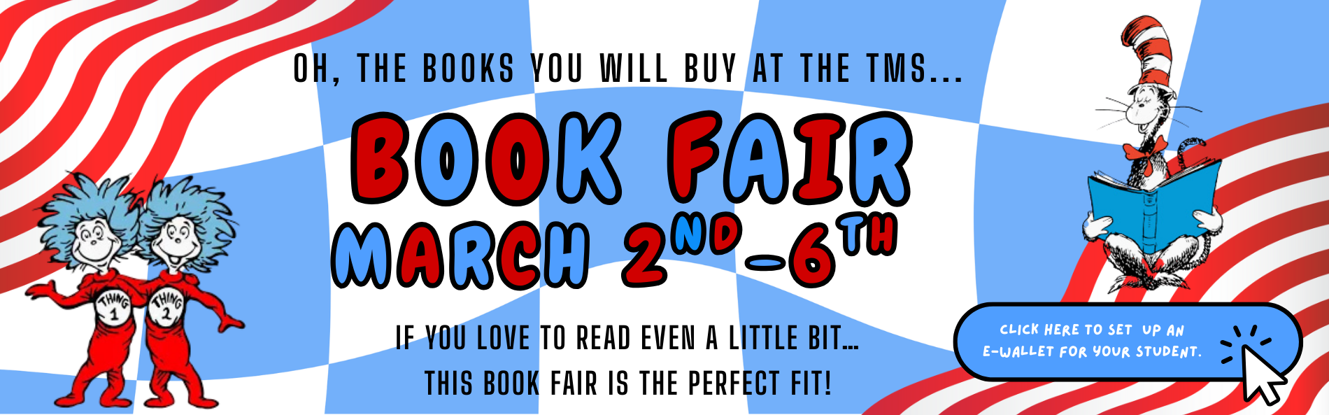 TMS Book Fair: March 2nd-6th