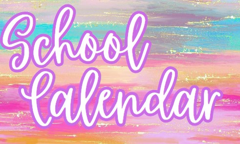 School calendar title