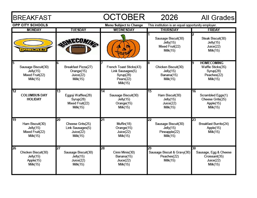October 2026 Breakfast