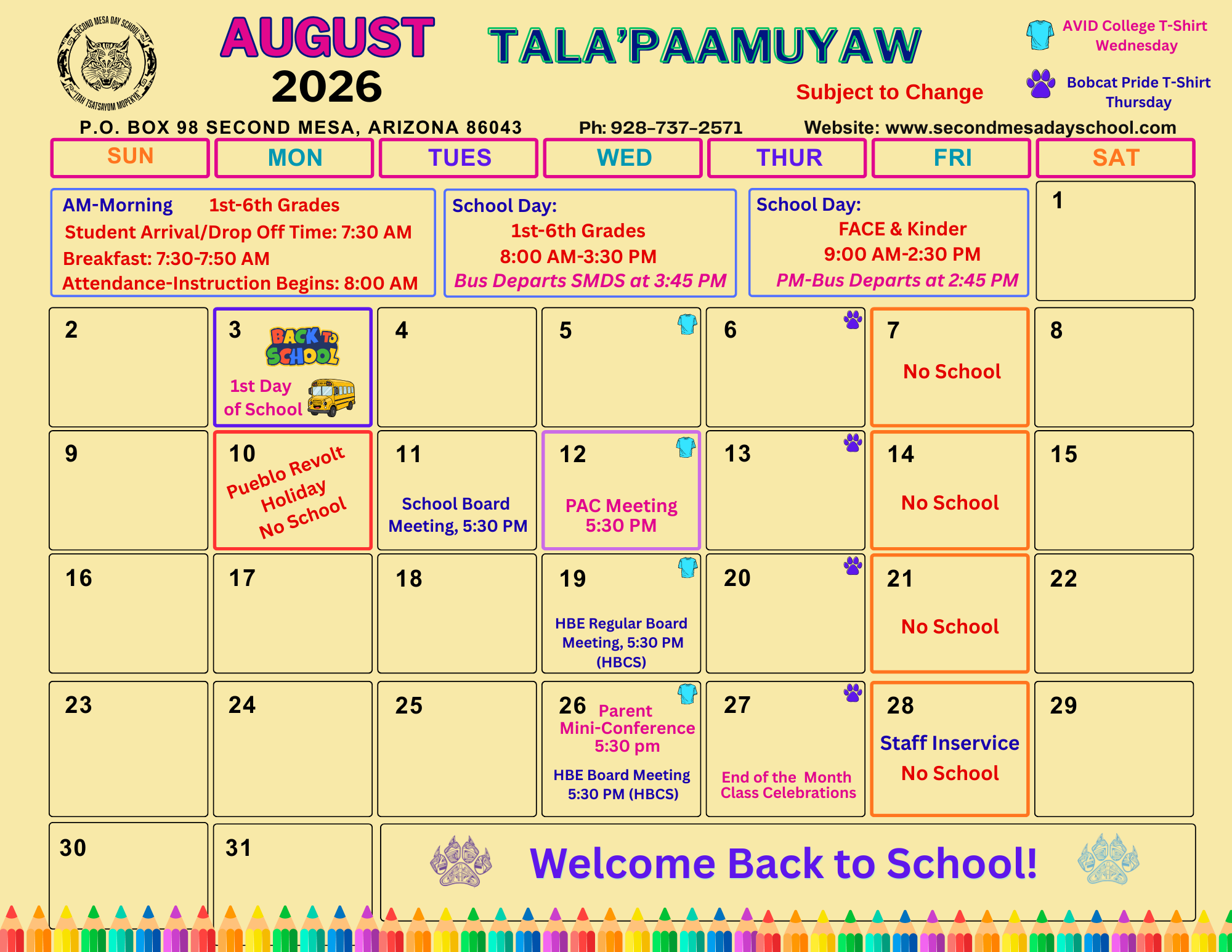 Calendar