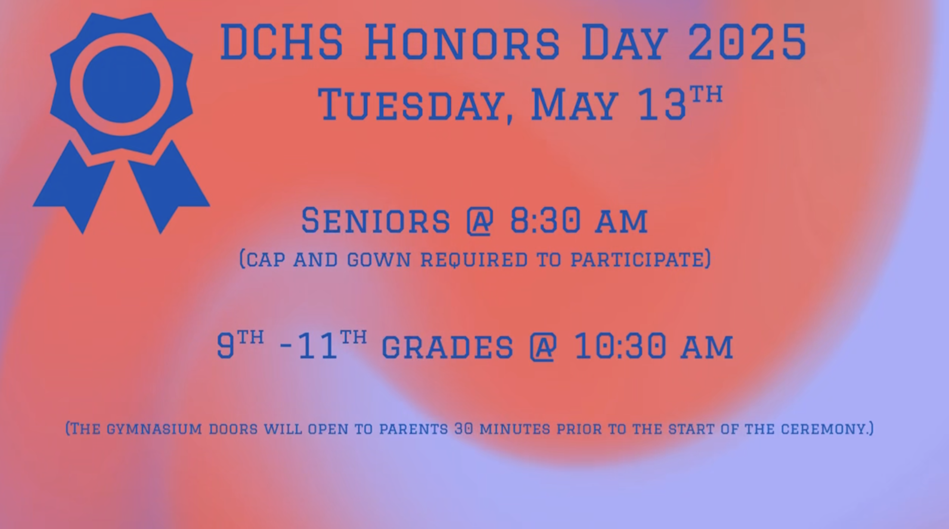 honors day honors day