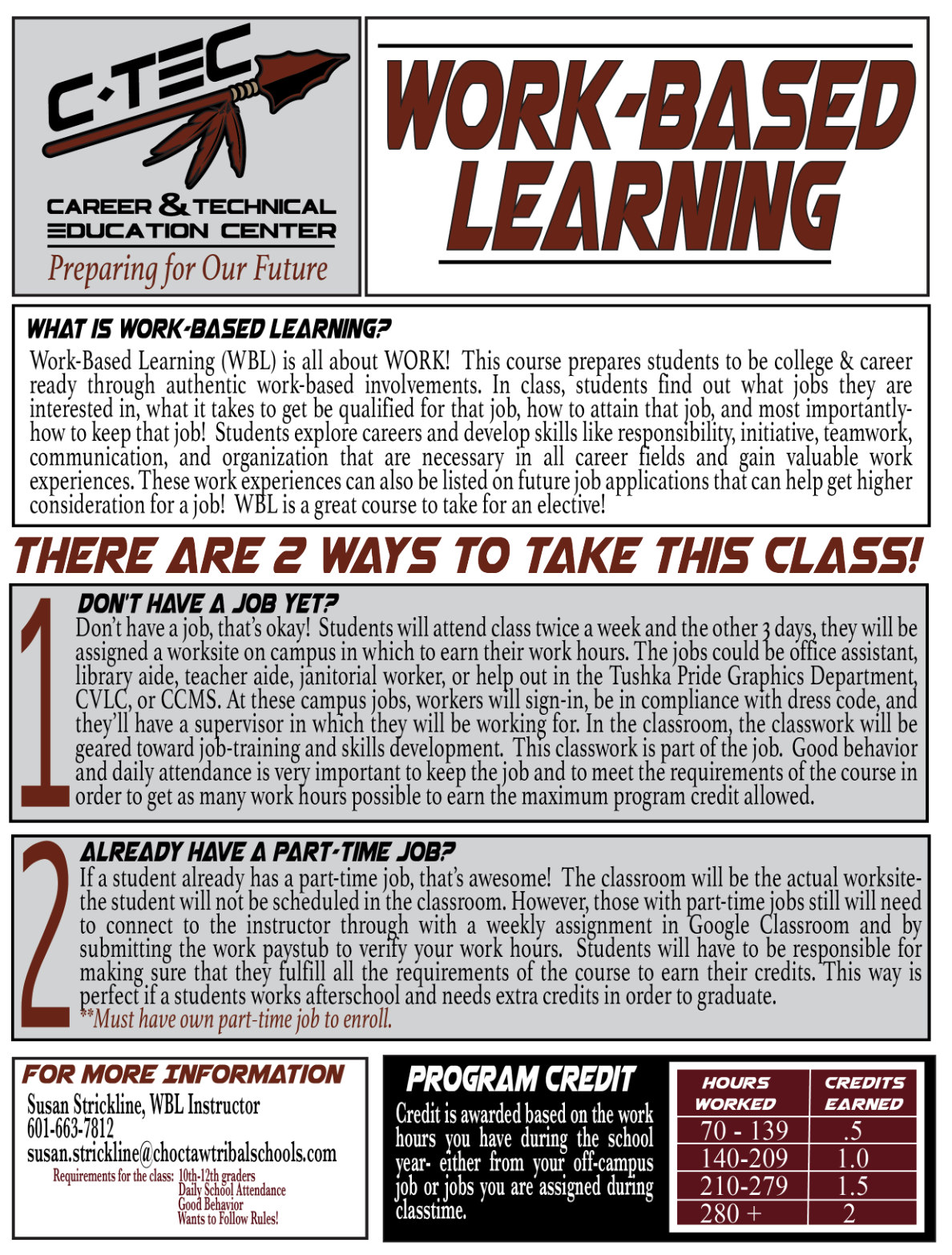 Work-Based Learning