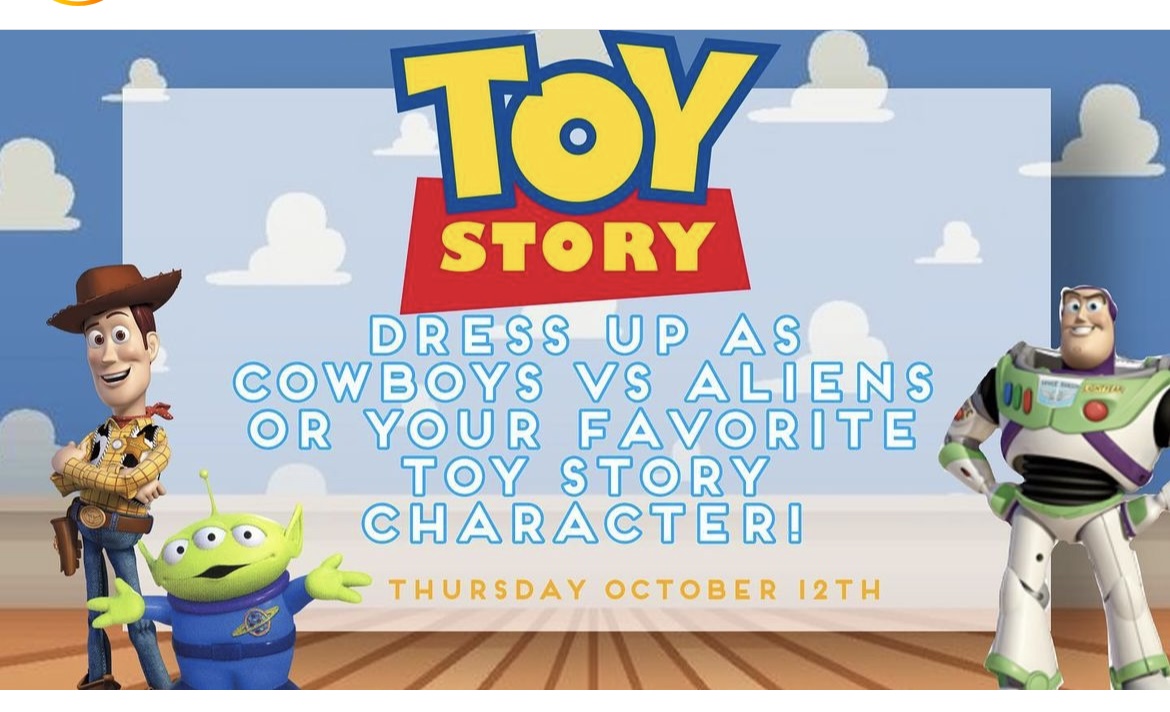 Toy Story Thursday, October 12