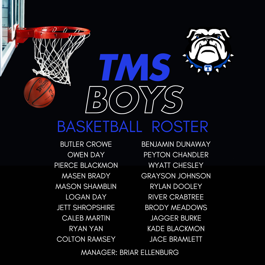 25-26 Boys Basketball Roster