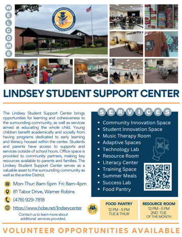 Lindsey Student Support Center