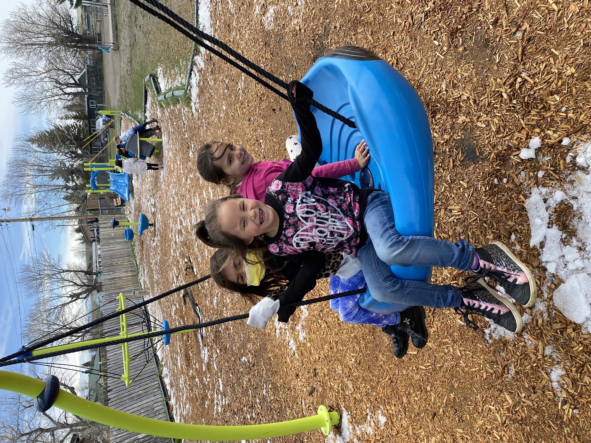 Students on Playground