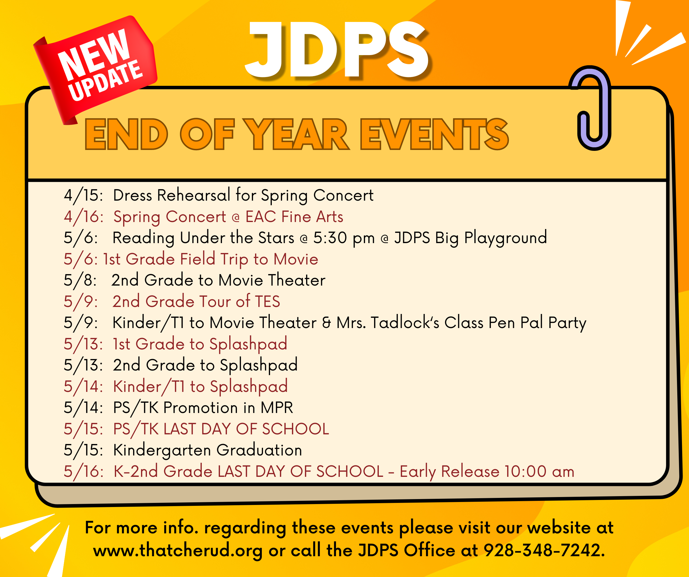 JDPS End of Year
