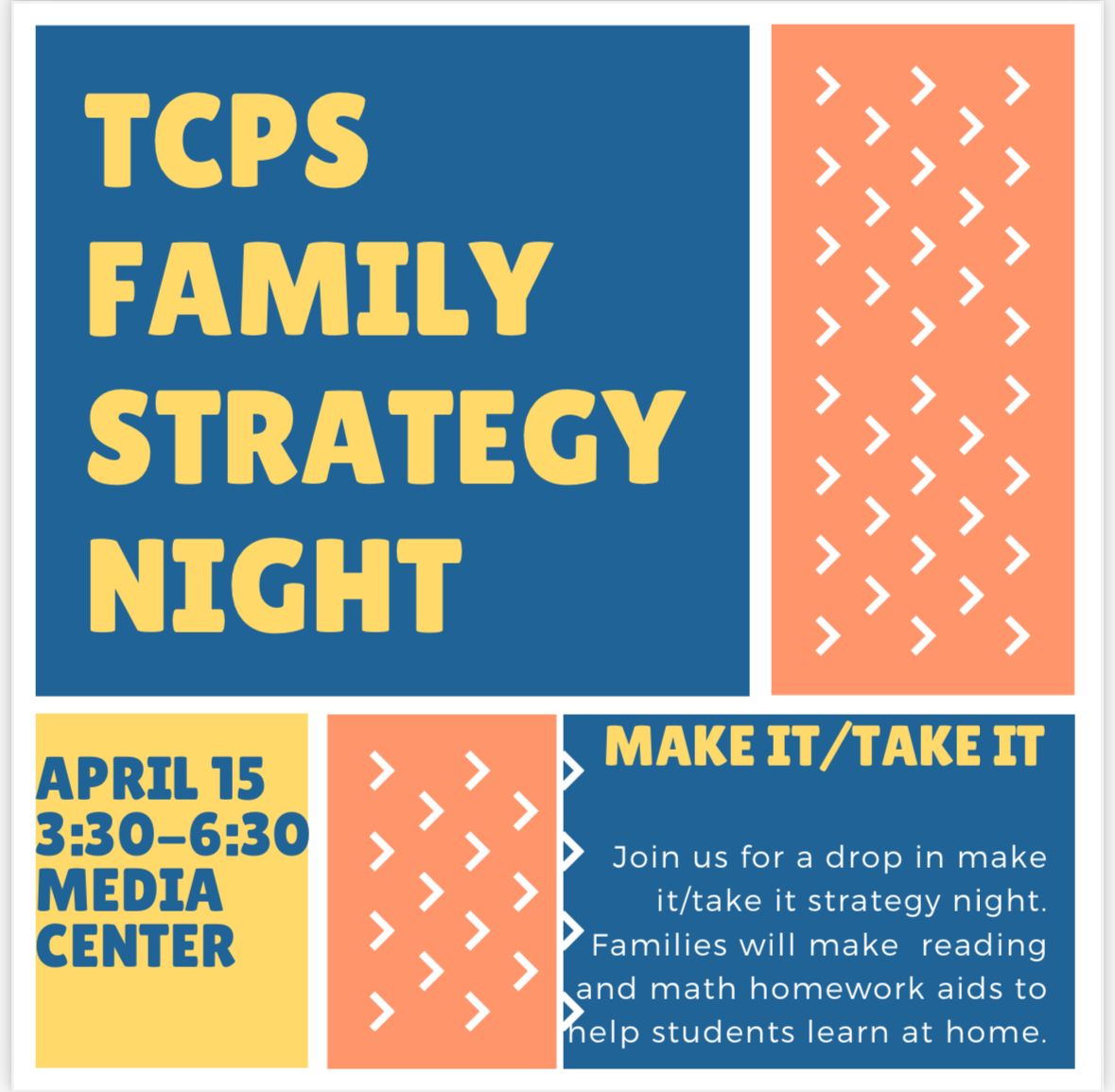 TCPS FAMILY STRATEGY NIGHT