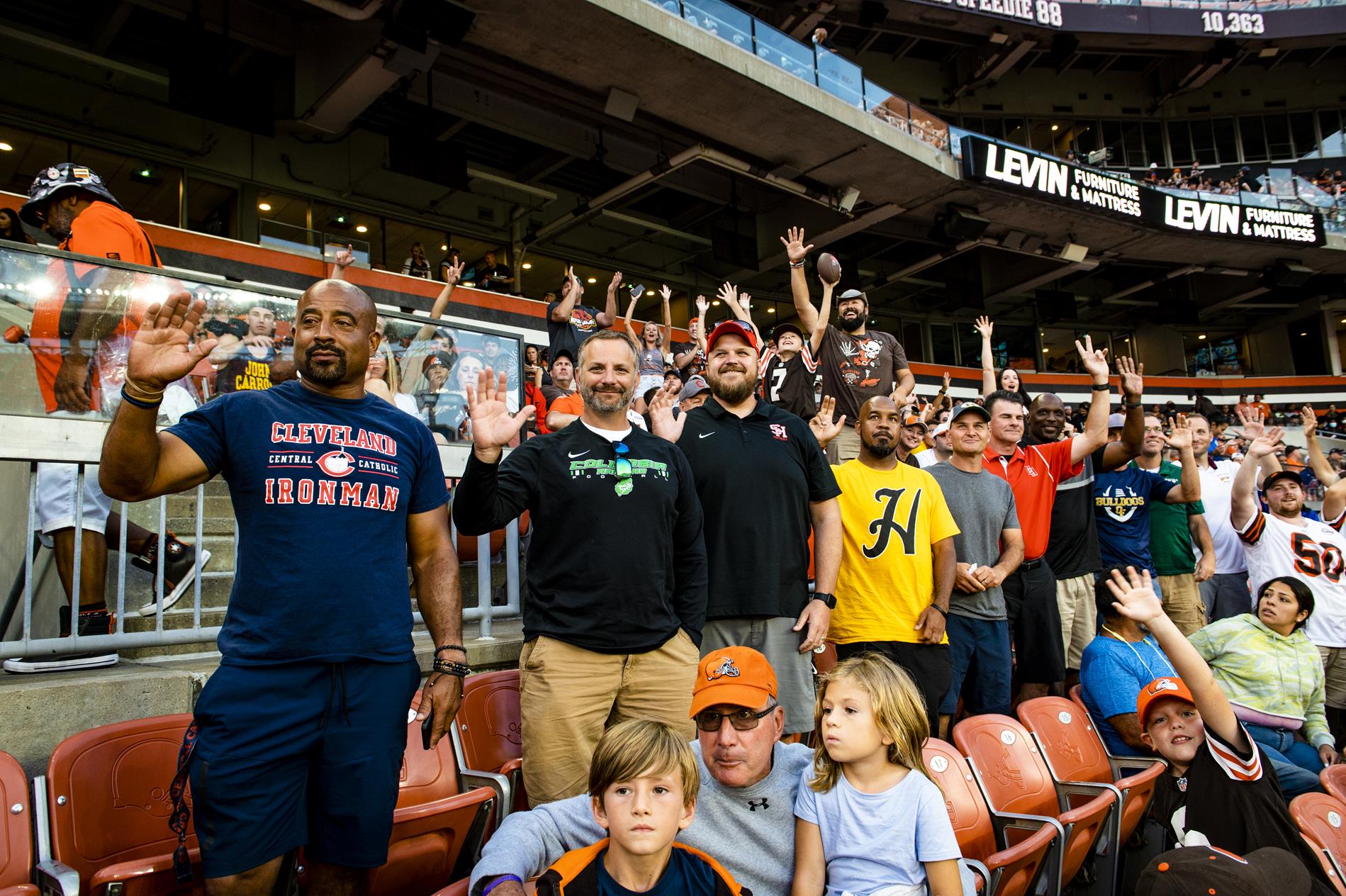 Section 508 at Cleveland Browns Stadium 