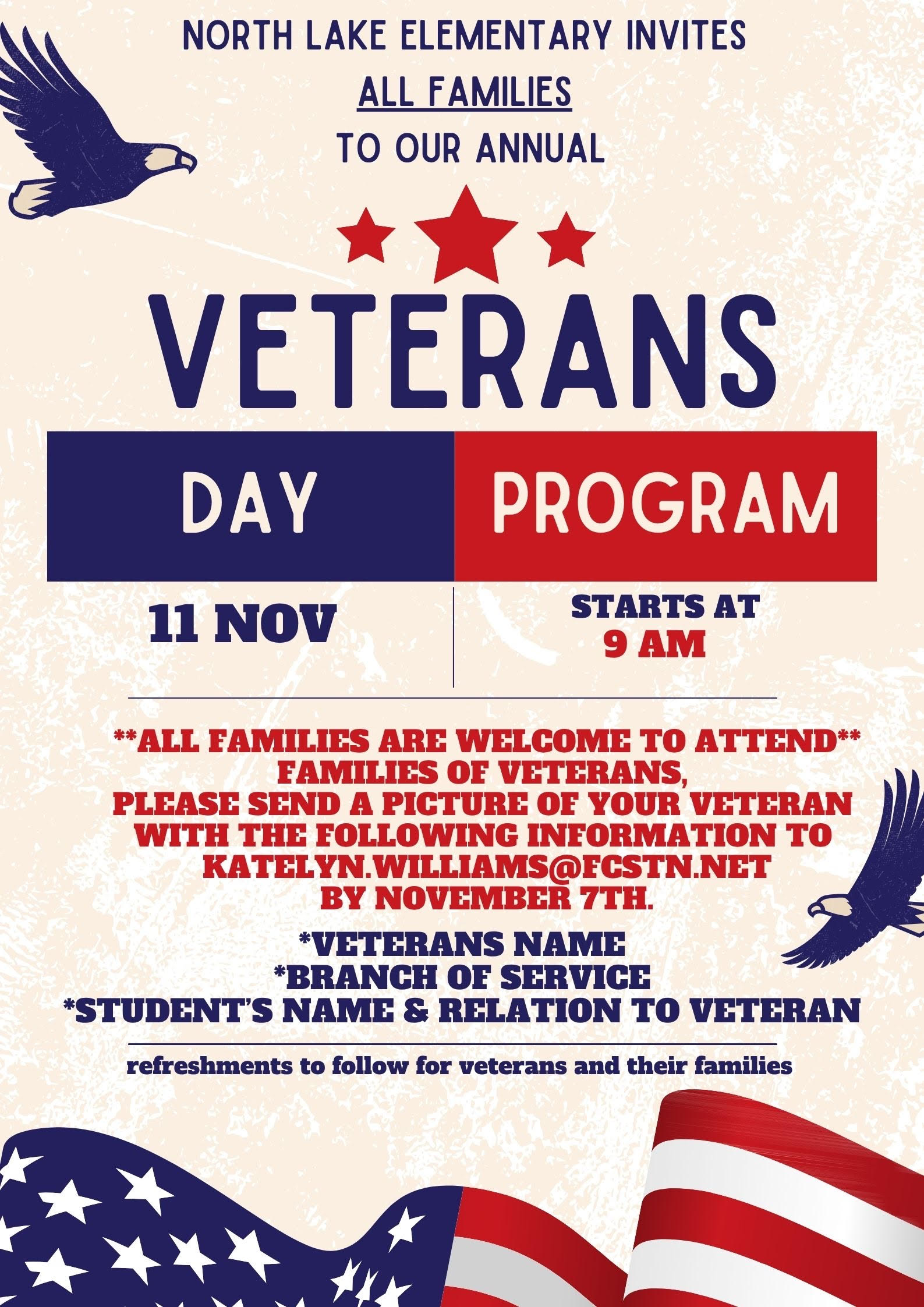 Veterans Day Flyer