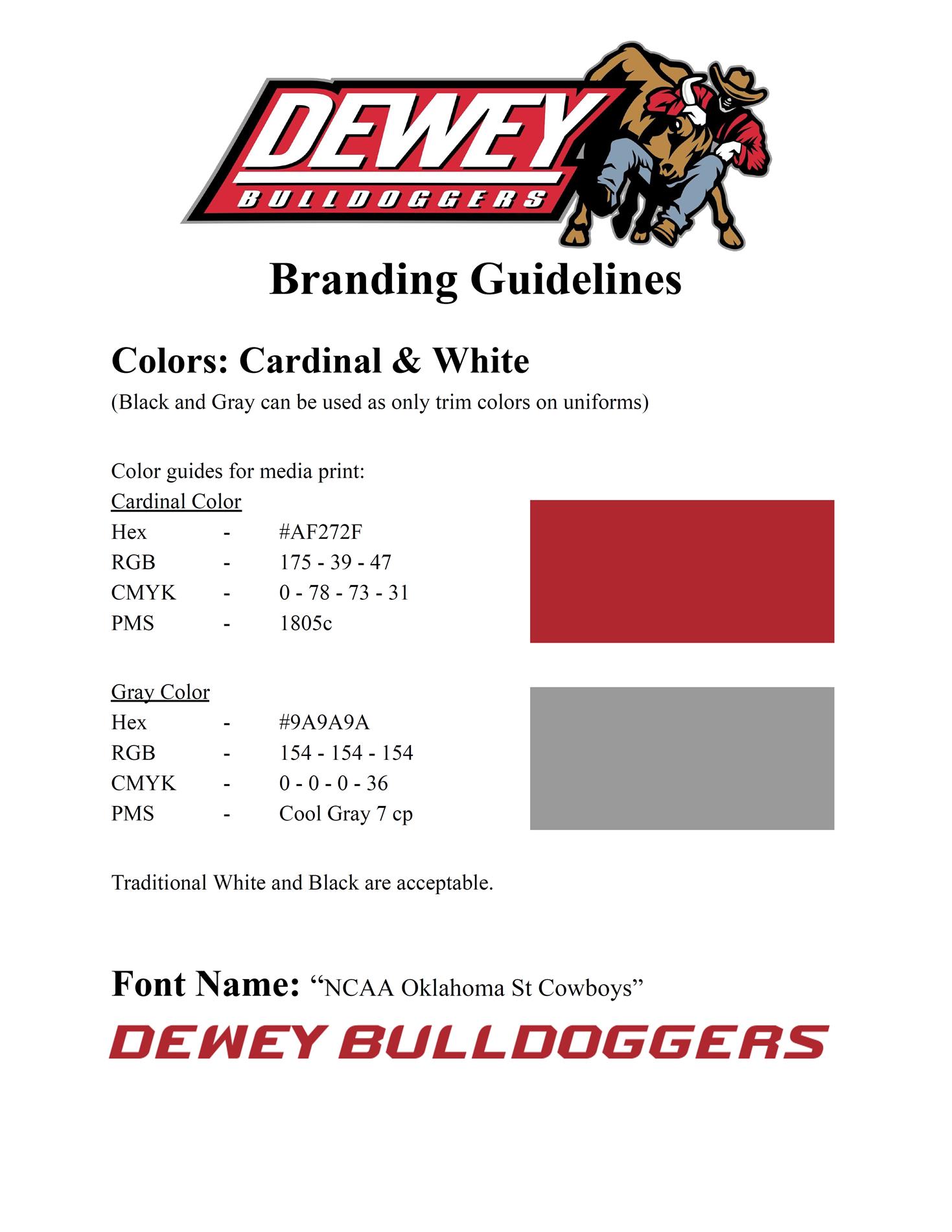 Color and Branding info