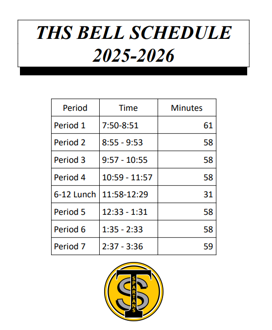 bell schedule