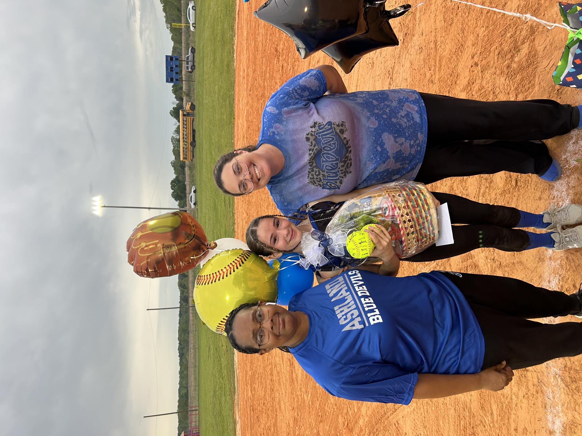 Senior Night AHS Softball players