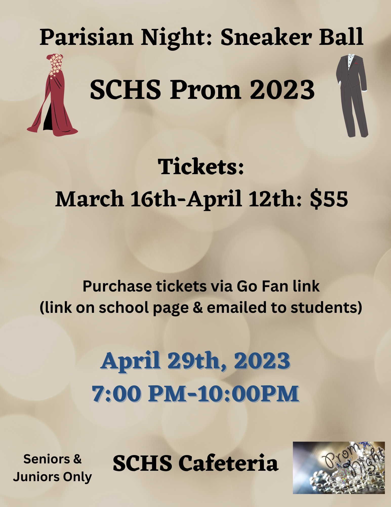2023 Prom Tickets (purchase online)