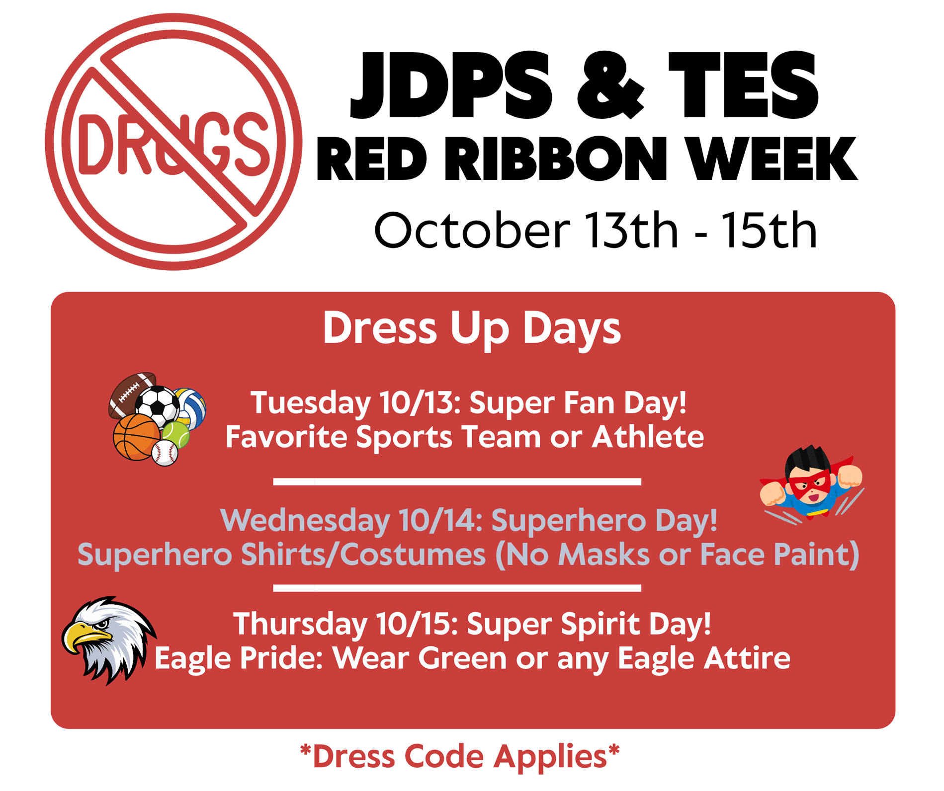 red ribbon 10/13