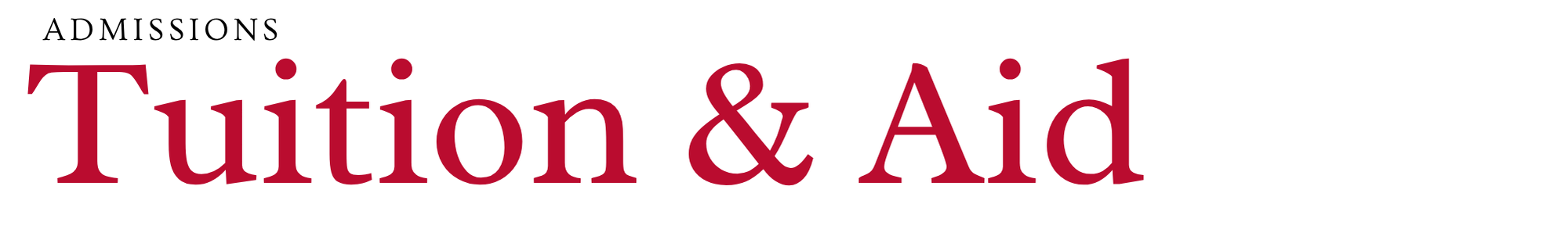 Tuition and Fees Banner Tuition and Fees Banner