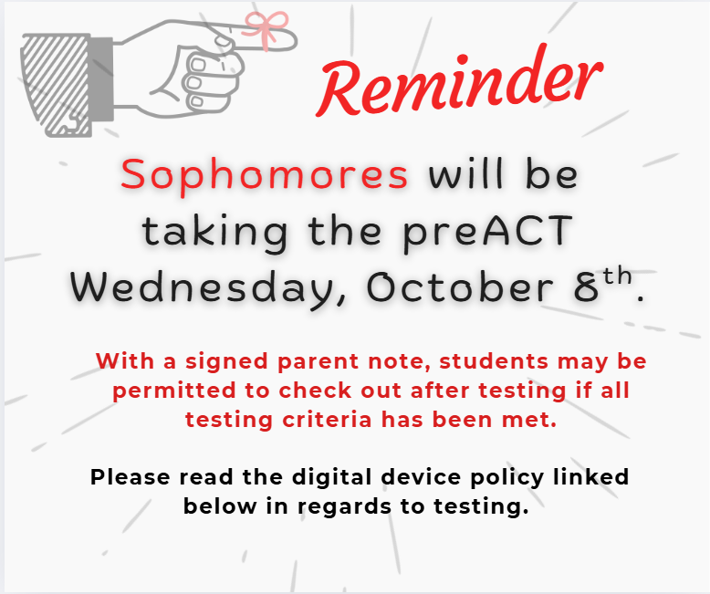 PreACT Announcement