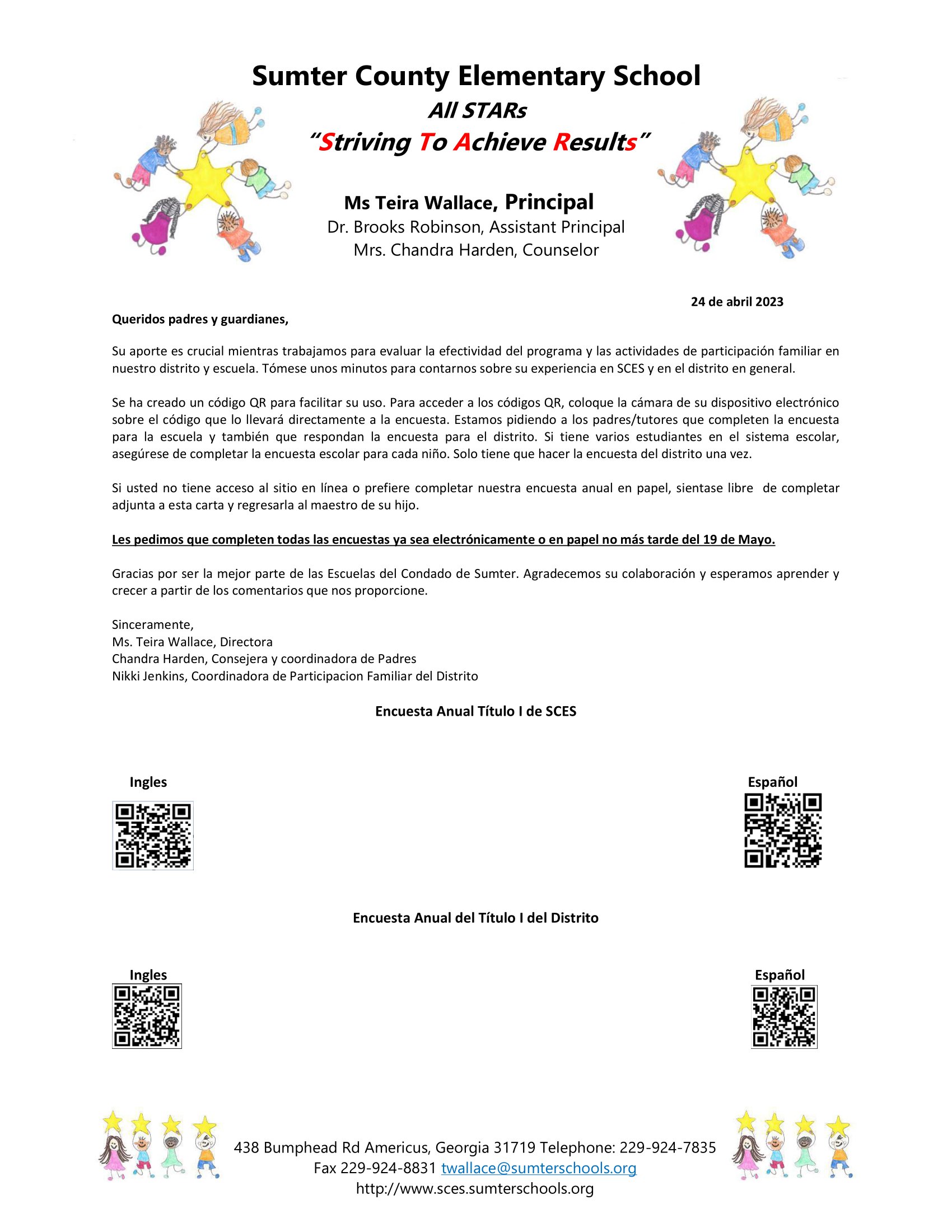 Parent Survey Spanish 