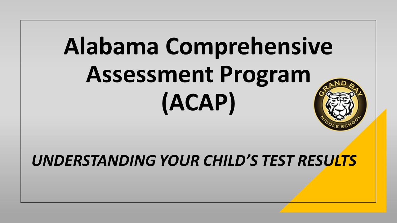 Alabama Comprehensive Assessment Program (ACAP)