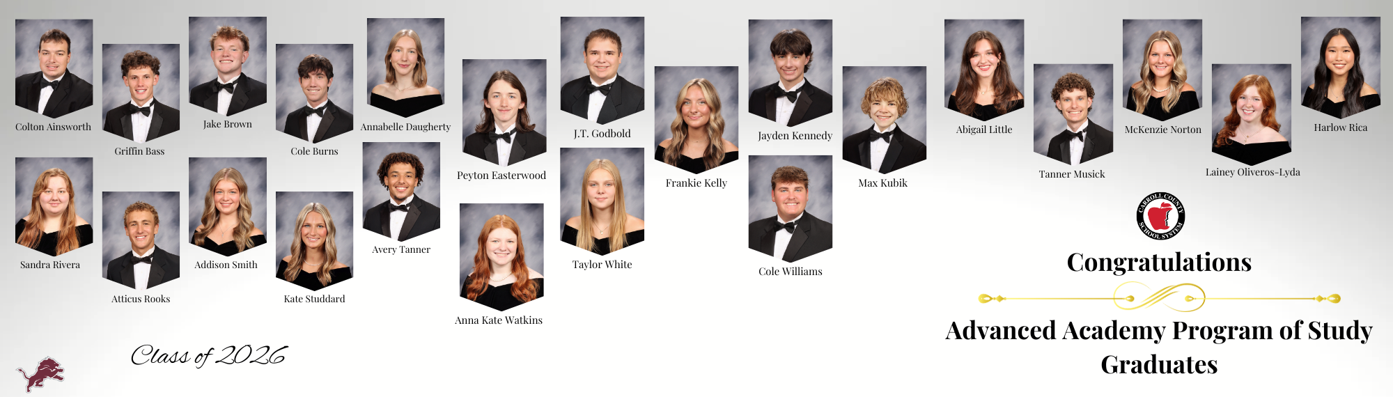 Advanced Academy Graduates
