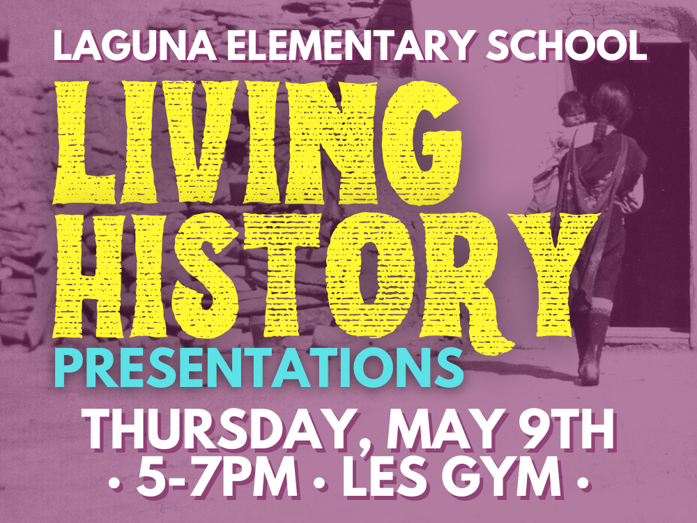 2024 Living History Presentations · Thursday, May 9th · 5:00pm