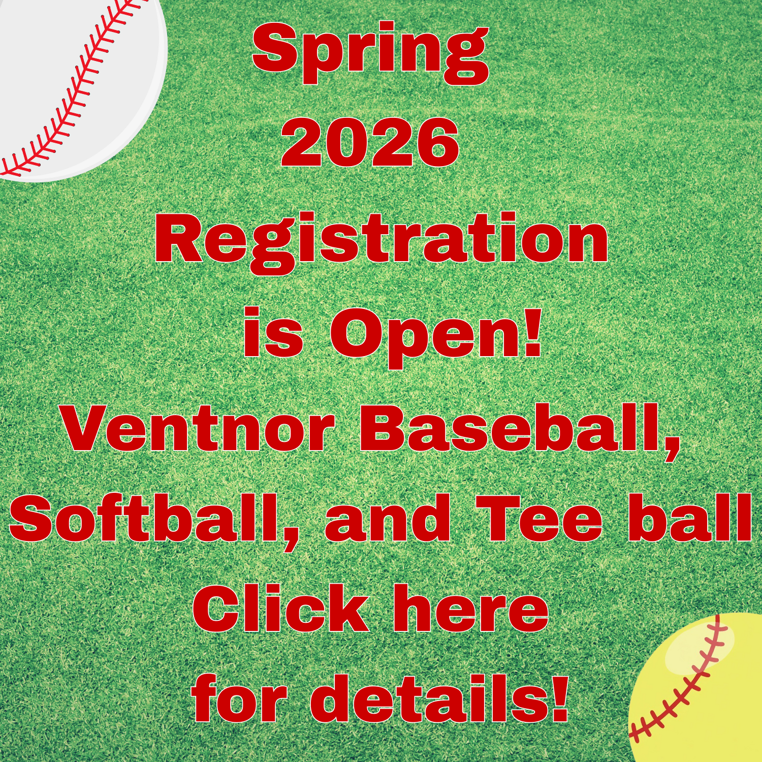 Ventnor Baseball and Softball Registration 2026 Ventnor Baseball and Softball Registration 2026
