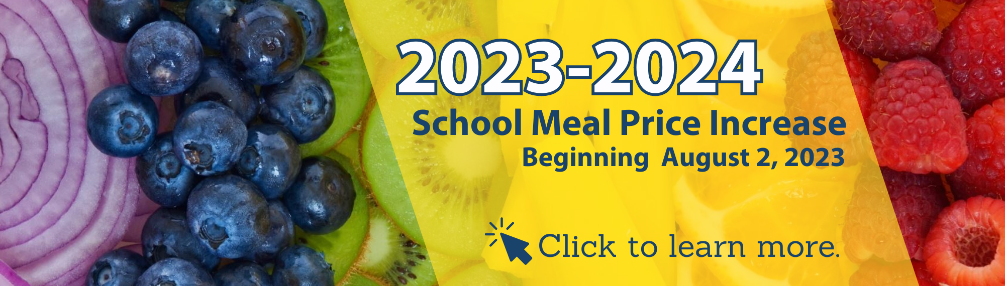 Meal Price Increase