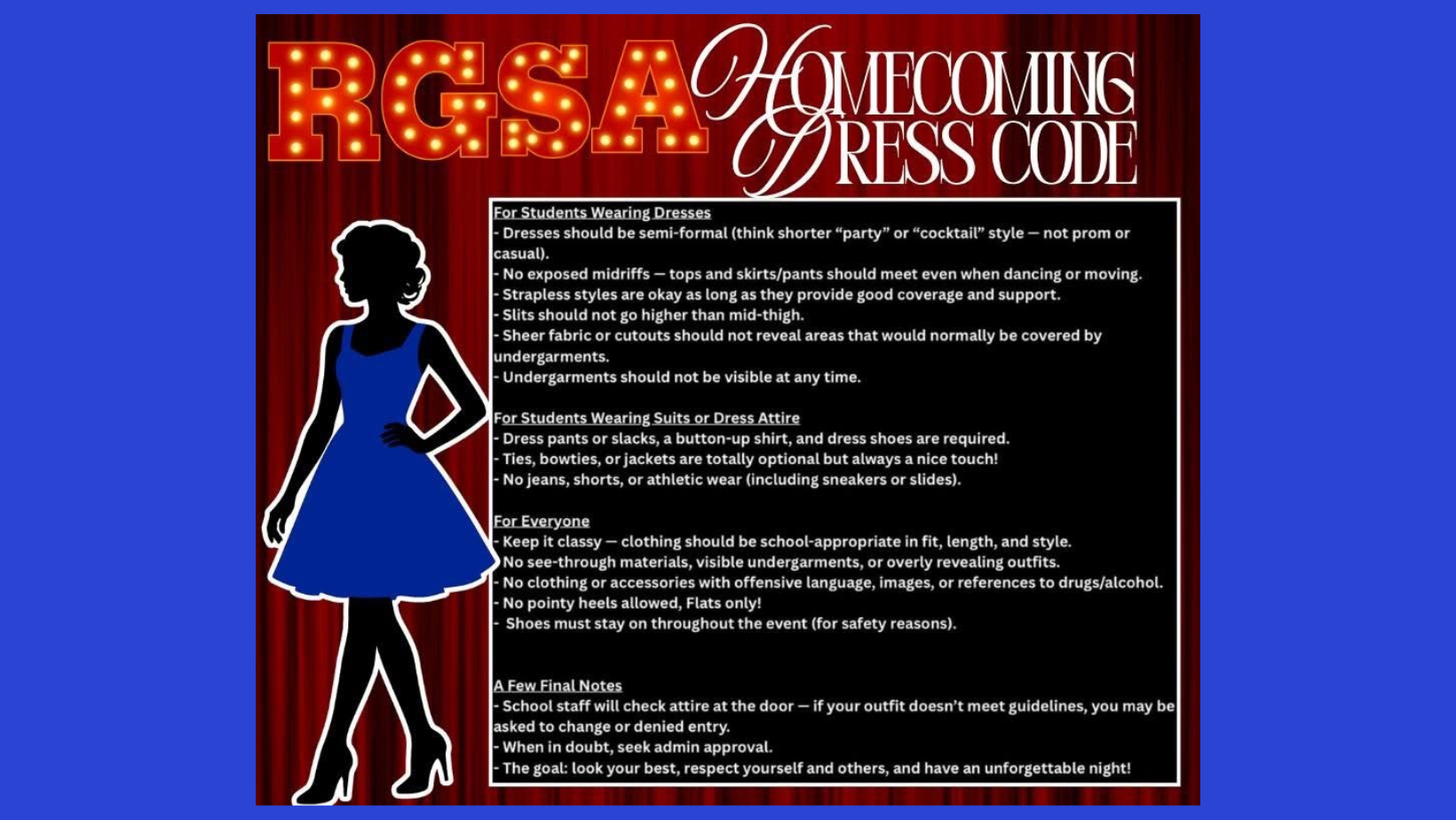 Homecoming Attire Flyer