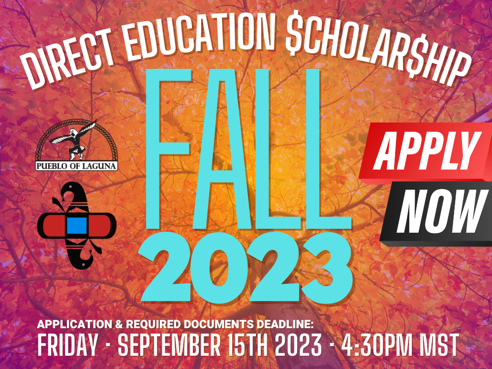 Direct Education Scholarship · Fall 2023 · Deadline September 15th