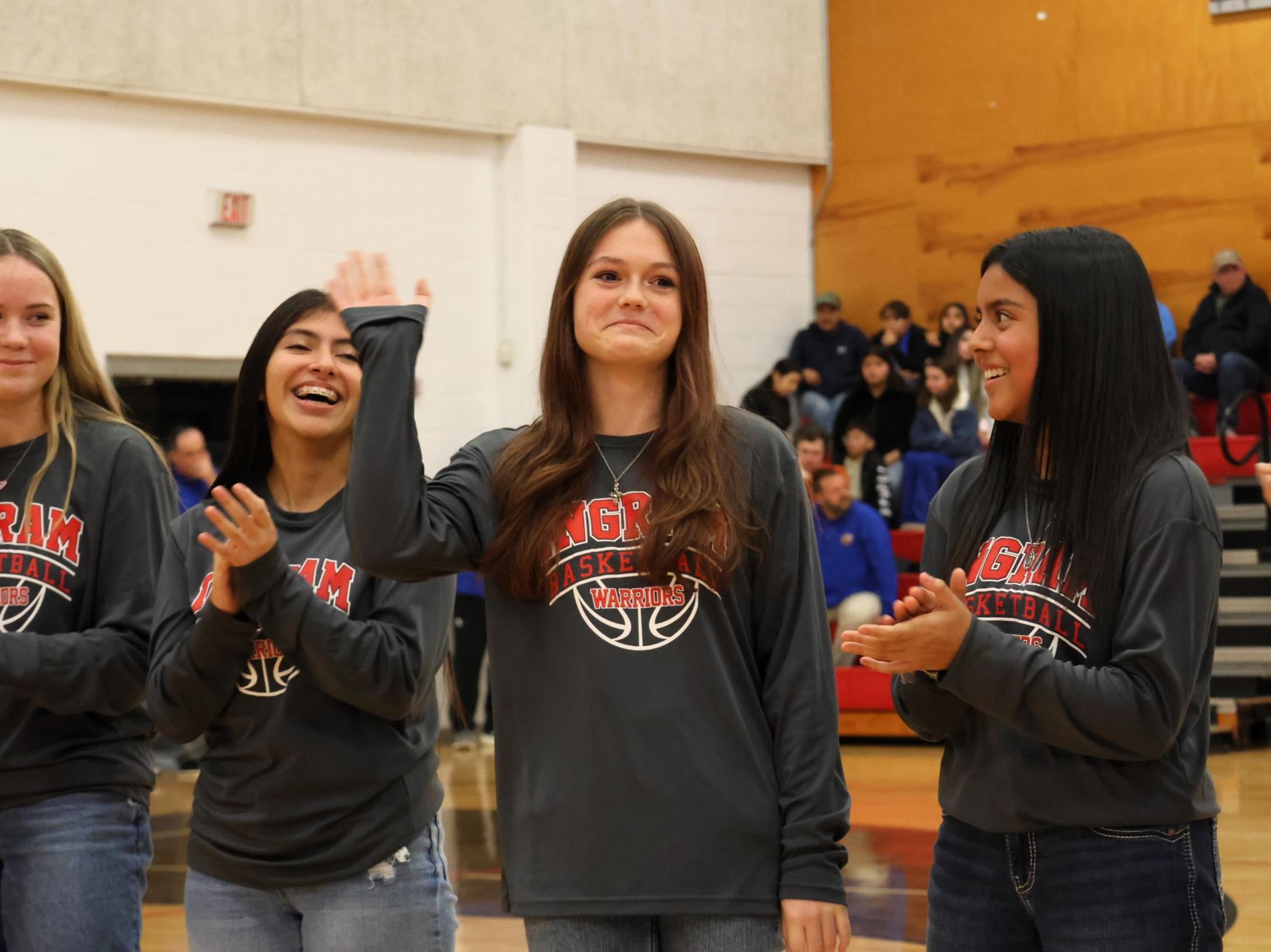 Middle School Recognition - Halftime 1.16.26