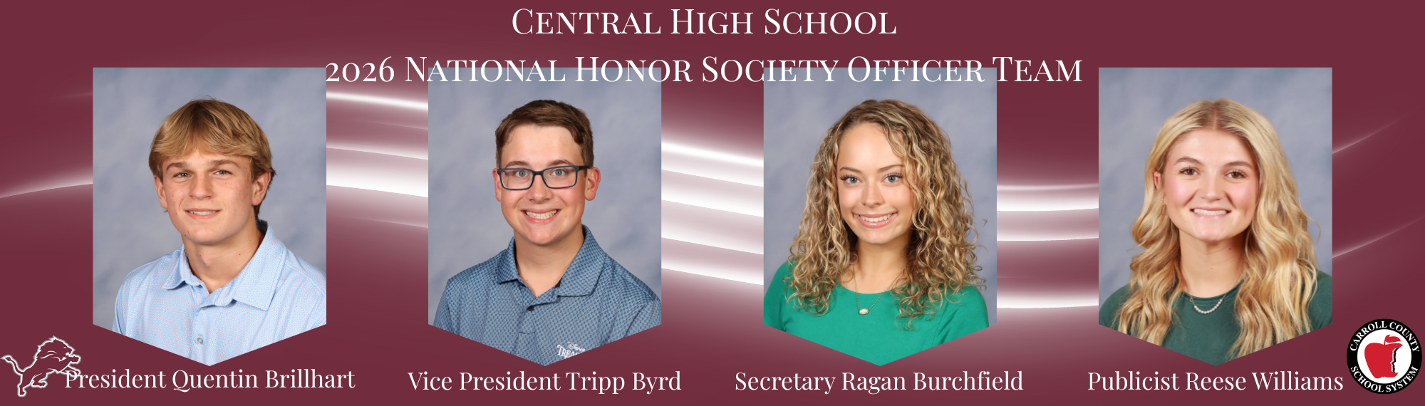 National Honor Society Officers