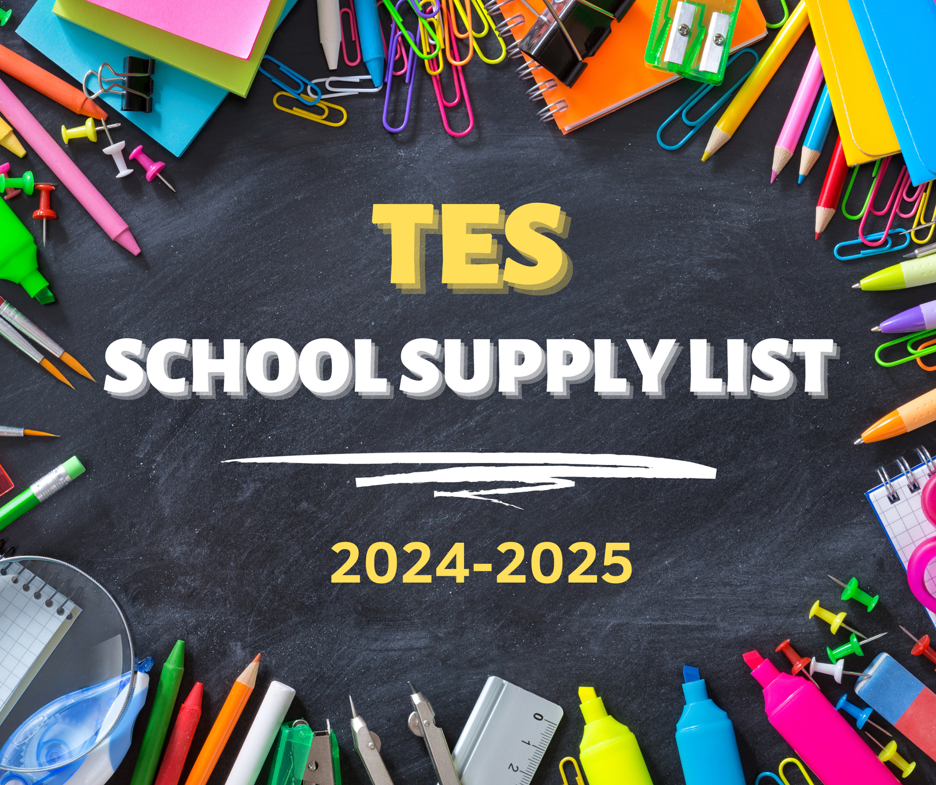 TES School Supply List
