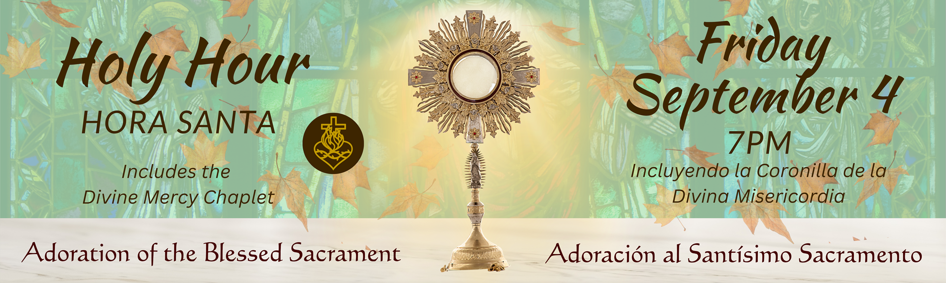 Holy Hour Friday Sept 4 7pm