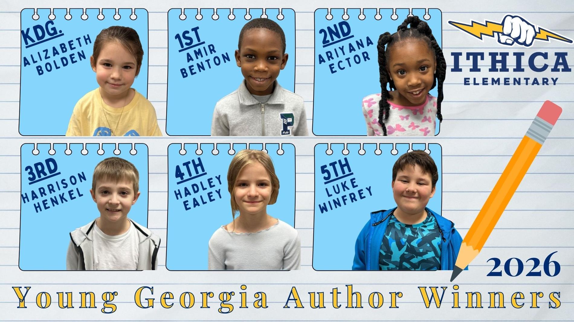 young georgia author winners